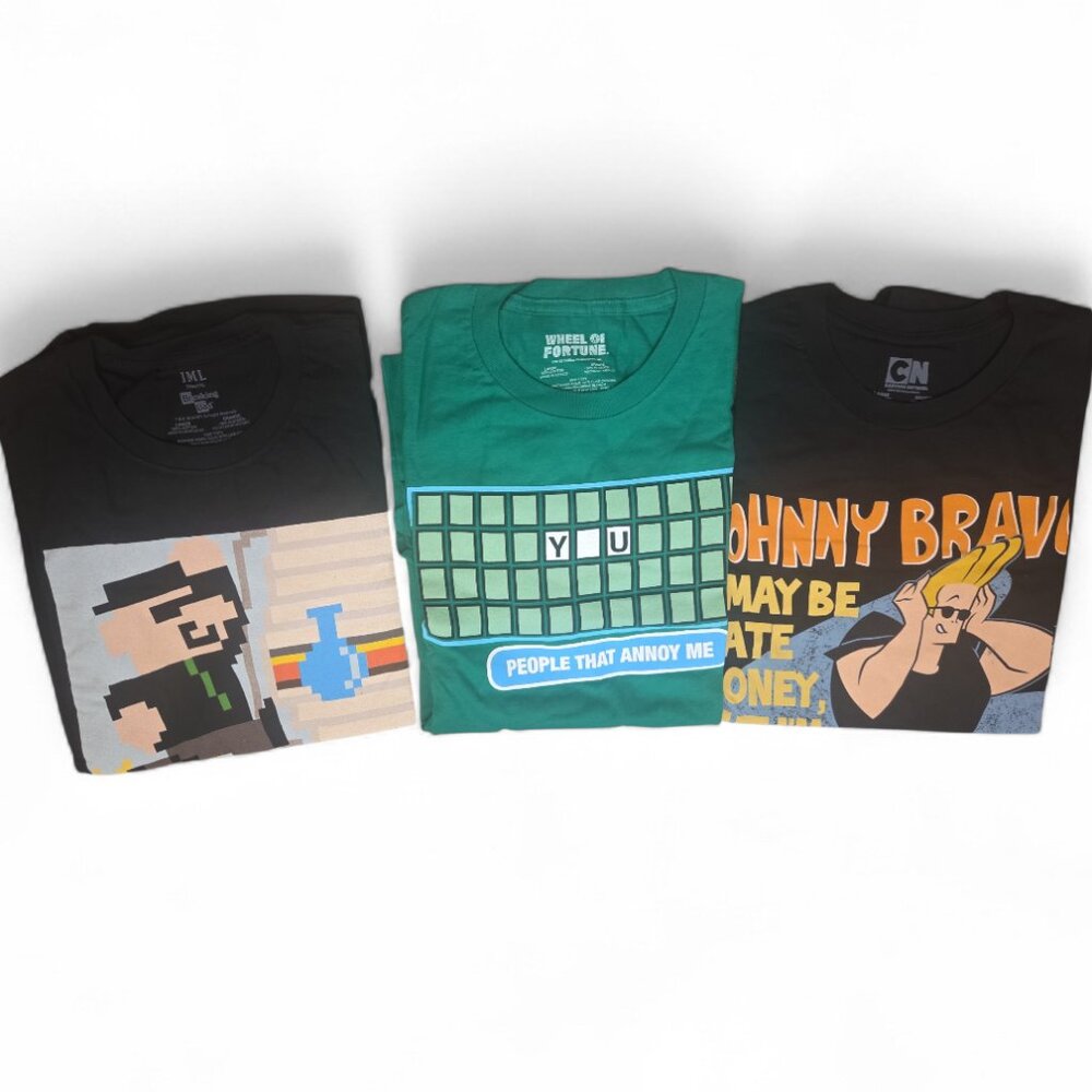 Bundle of 3 - size large unsex T Shirt